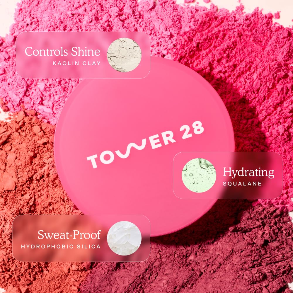 GetSet Soft Matte Powder Blush - Fórmula autoajustable de 12 horas a prueba de sudor