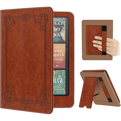 Funda para Kindle con función atril | Marron Vintage