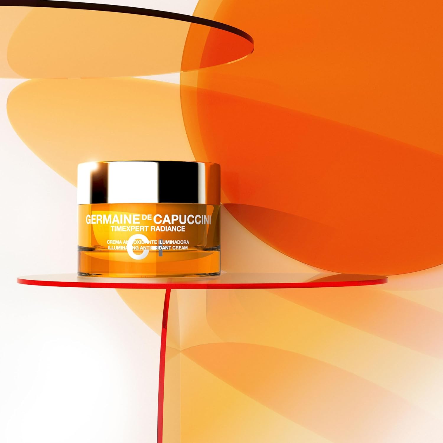 Germaine de Capuccini Timexpert Radiance C+ | Crema Facial con Vitamina C | Antioxidante Iluminadora | Hidratante Anti-Edad para Arrugas y Efecto Glow | 50 ml