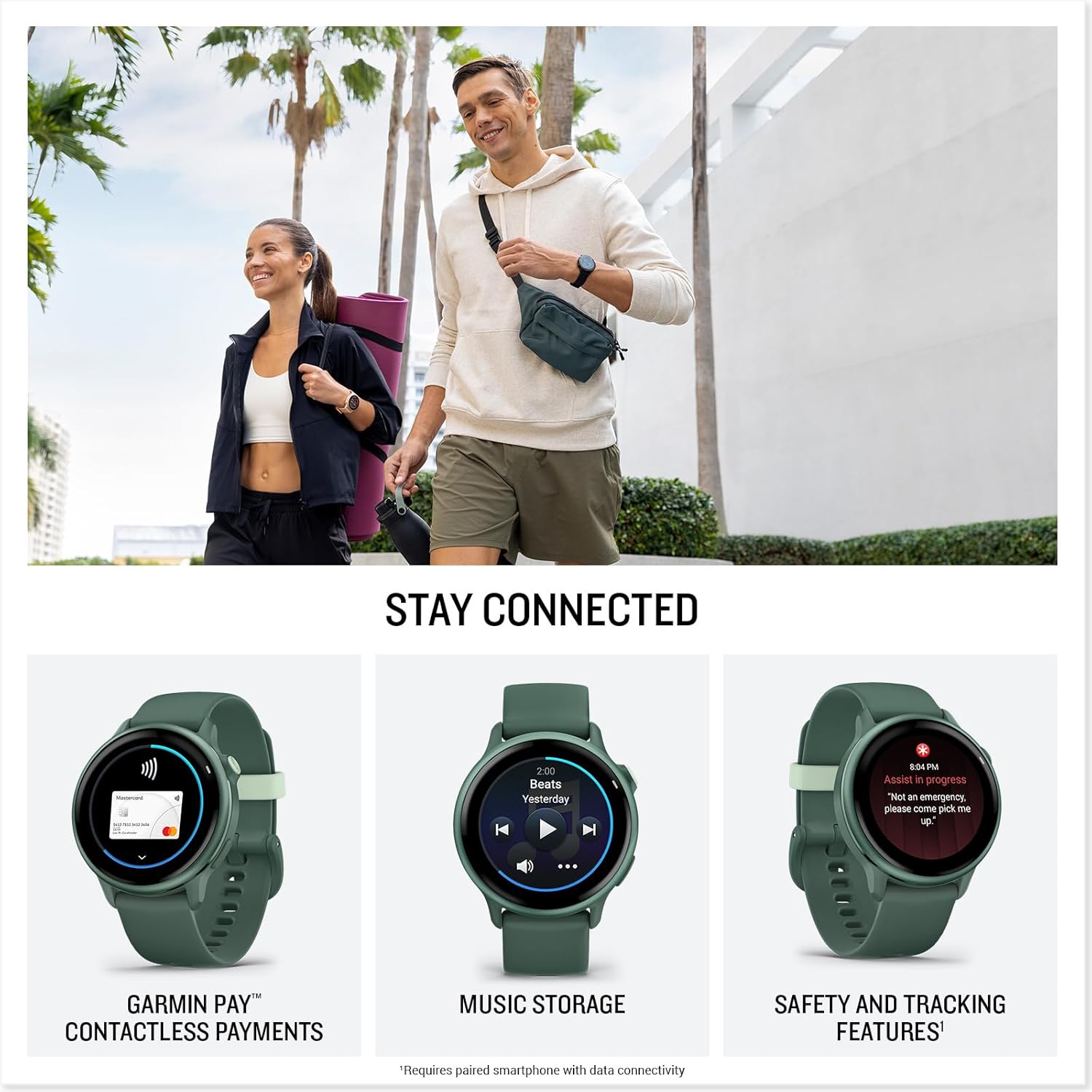 Garmin Vívoactive 6 Smartwatch GPS Salud & Fitness – AMOLED, 11 Días de Batería, +80 Apps Deportivas