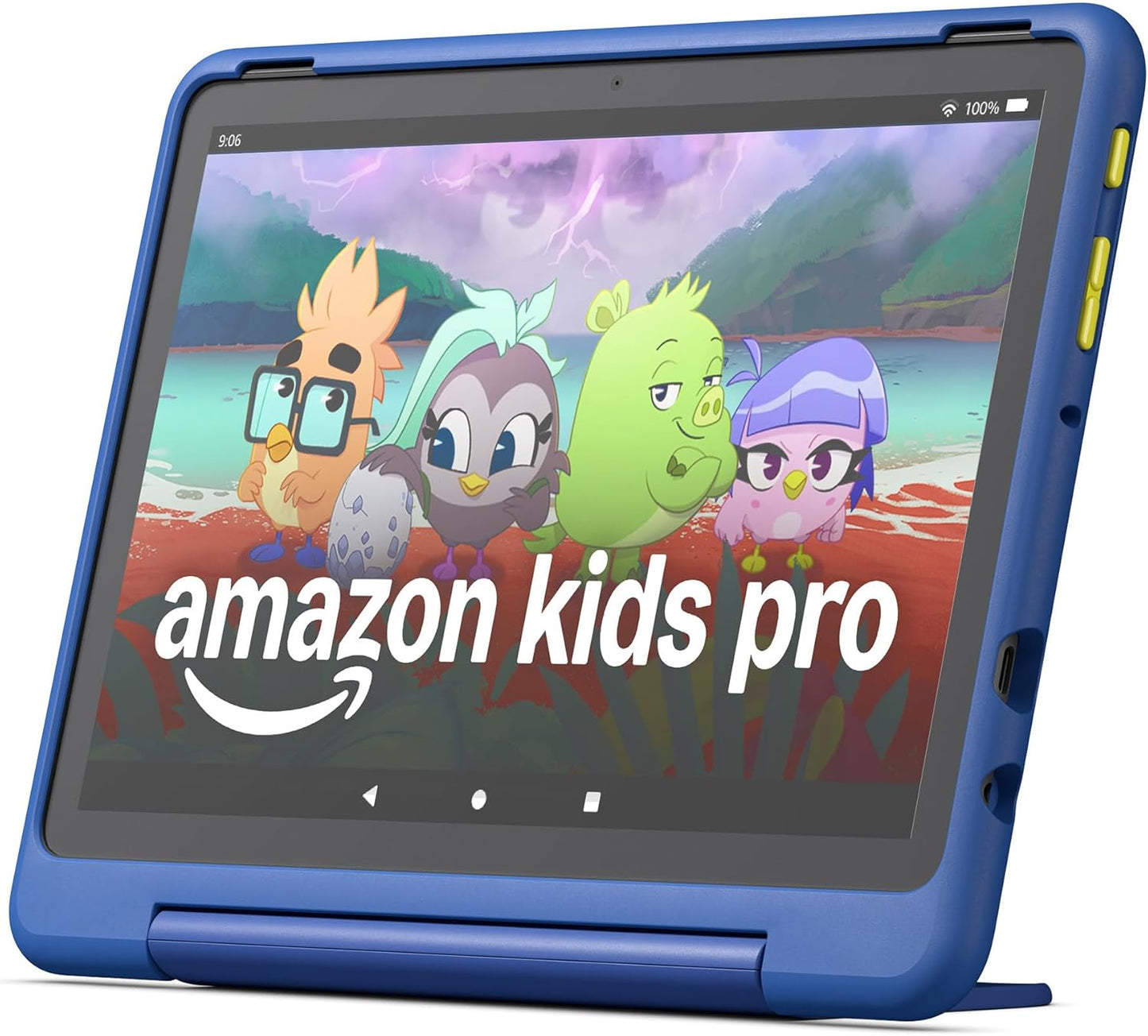 Fire HD 10 Kids Pro Tablet (Newest Model) Ages 6-12. Bright 10.1" HD Screen, Includes Ad-Free Content, Robust Parental Controls, 13-Hr Battery and Slim Case for Older Kids, 32 GB, Nebula