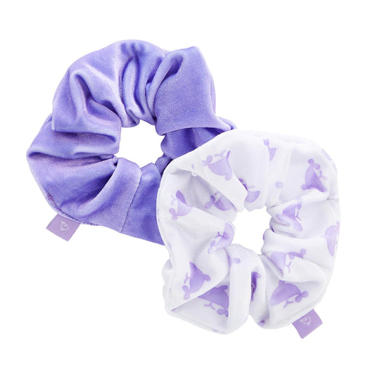 Florence by Mills Scrunchies Pack x2 | Colitas para el Pelo de Rayon – Accesorios de Moda, Suaves y Resistentes