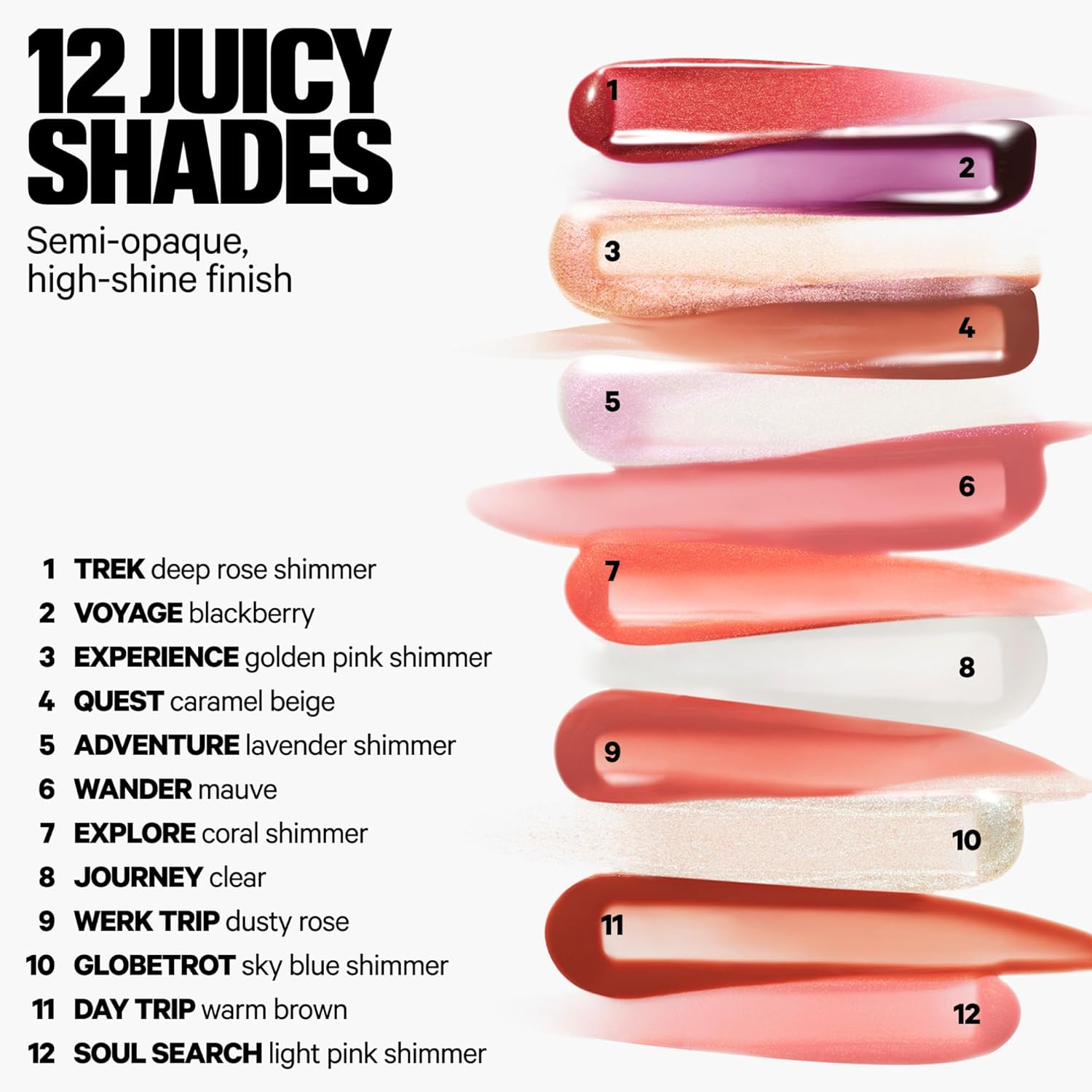 Milk Makeup Odyssey Lip Oil Gloss - for Fuller and Glossy Lips - Long Lasting Moisture - Semi-Sheer Color - Vegan Cruelty Free
