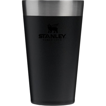 Adventure Stacking Beer Pint Glass 16Oz | Stackable Drinking Cup for Cold Beverages | Dishwasher Safe | Insulated Stainless Steel Tumbler | Bpa-Free | Ash 2.0