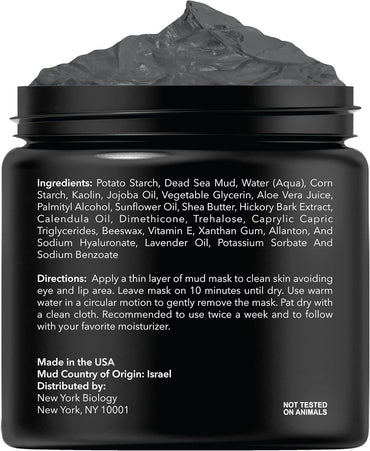 Mascarilla de barro del mar Muerto para rostro y cuerpo - 8.8 onzas