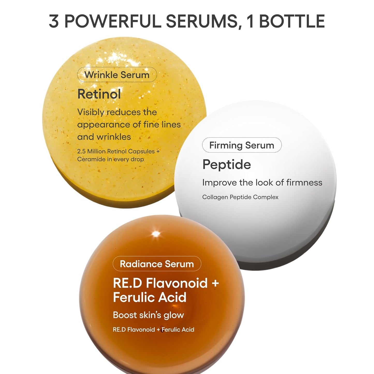 LANEIGE Serum exclusivo Perfect Renew 3X: Retinol, ceramida y péptidos de colágeno para el cuidado de las arrugas, reafirmante y resplandor