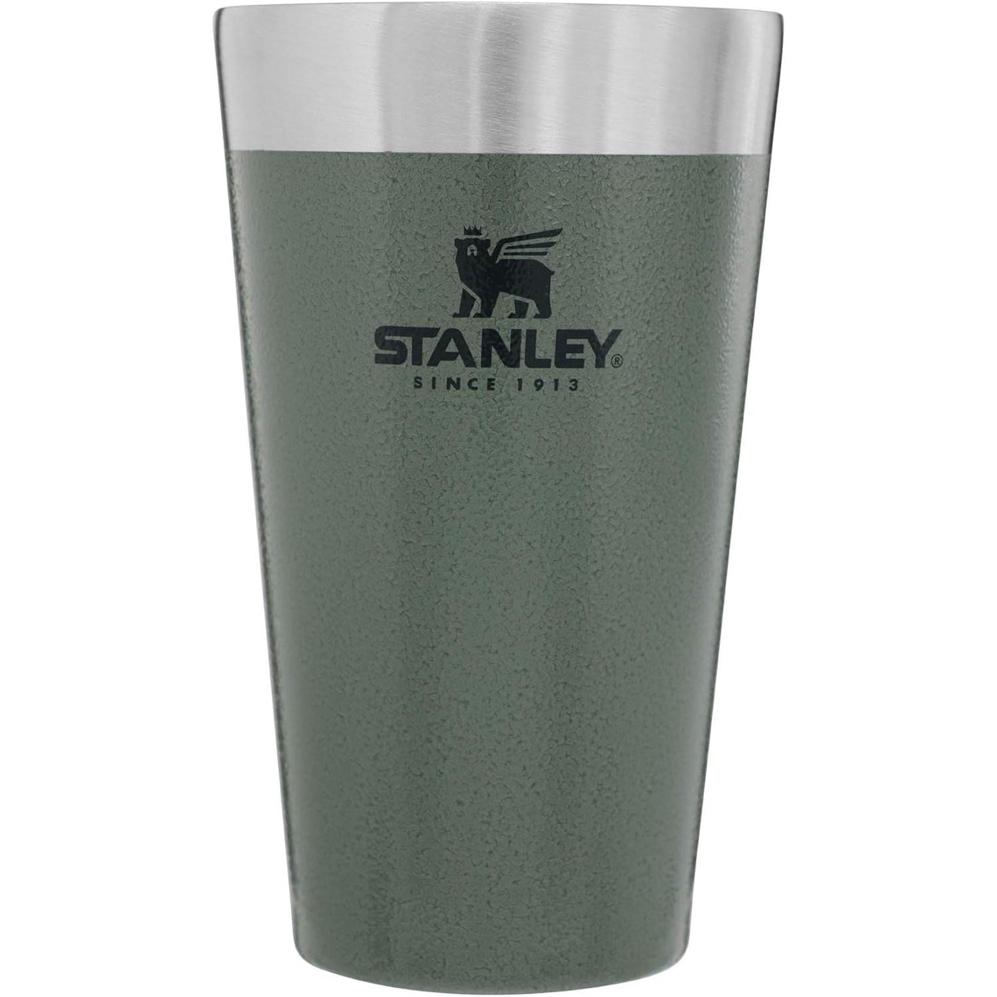 Adventure Stacking Beer Pint Glass 16Oz | Stackable Drinking Cup for Cold Beverages | Dishwasher Safe | Insulated Stainless Steel Tumbler | Bpa-Free | Ash 2.0