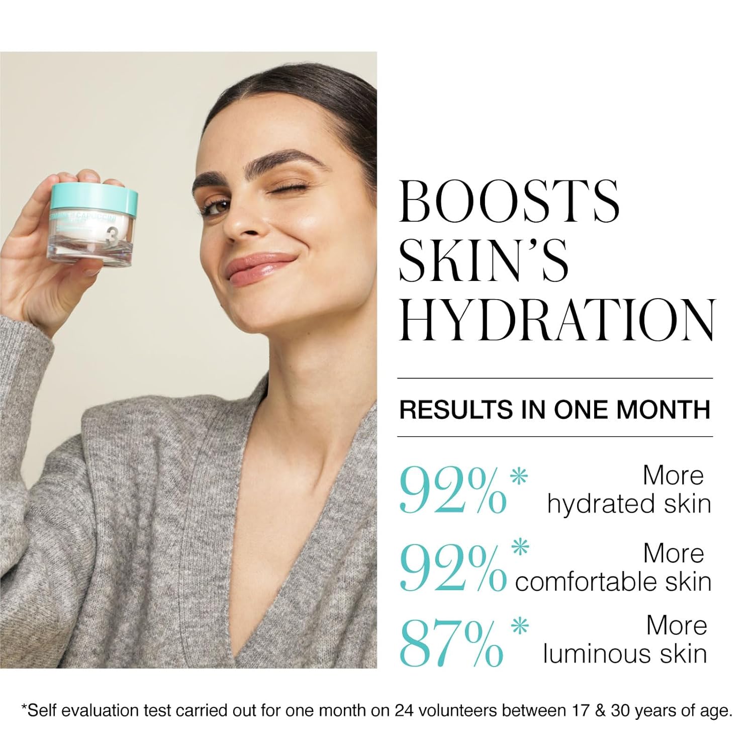 Germaine de Capuccini Purexpert No-Stress Hydrating Cream | Crema Hidratante & Equilibrante | Piel joven normal/mixta con tendencia acneica | Con Phytocomplex Stress-Reduction (mijo) | Confort, Luminosidad & Suavidad | 50 ml