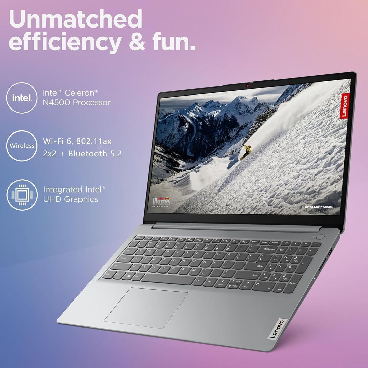 Premium Series Ideapad Laptop | Latest Model | 12GB RAM | 256GB SSD | 1 Year Office 365 W/ 1TB Cloud Storage | Intel Core | 15.6" | Numeric Keypad | Wifi 6 | Win 11 | W/Wowpc Recovery USB