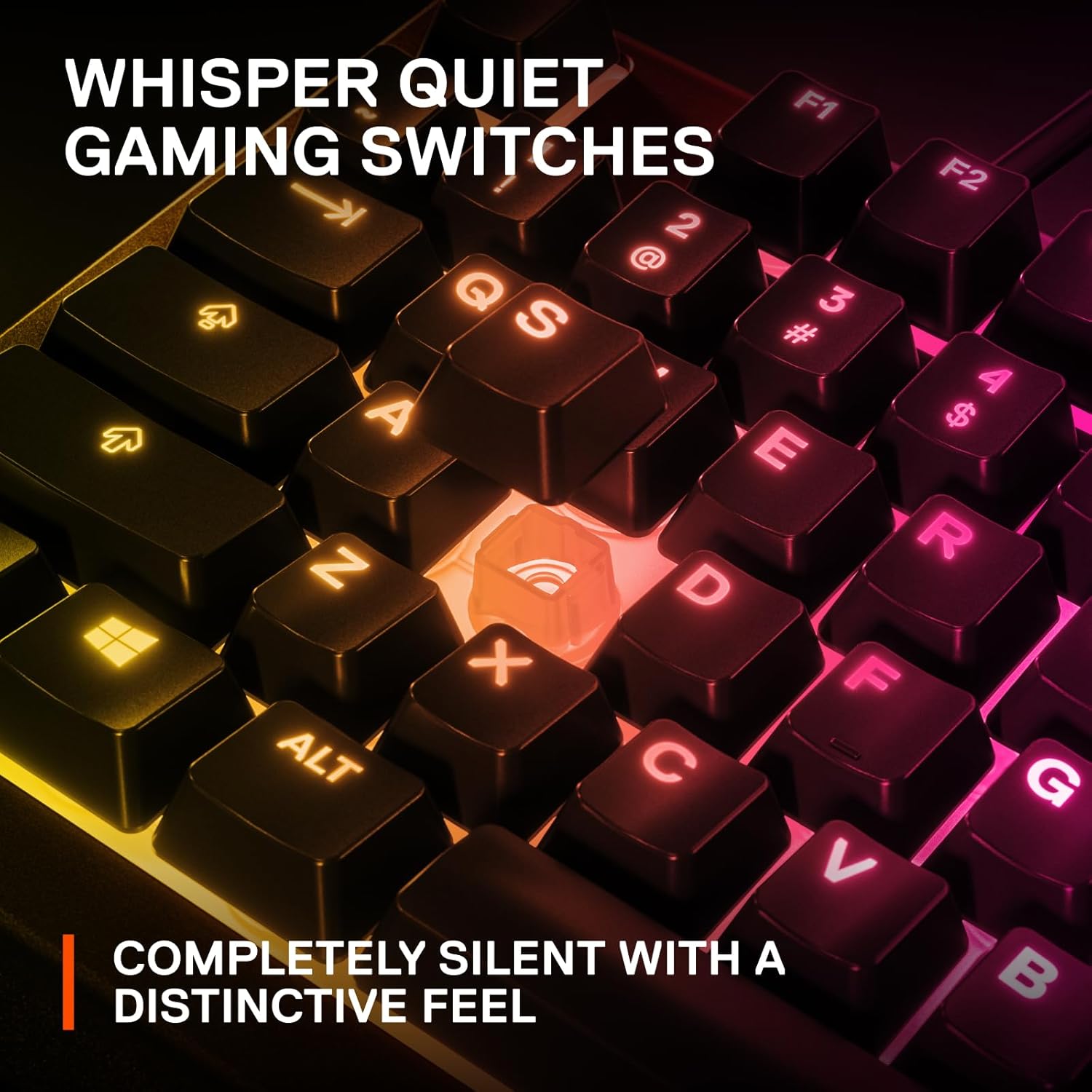SteelSeries Apex 3 TKL – Teclado Gamer RGB Compacto, Resistente y Silencioso