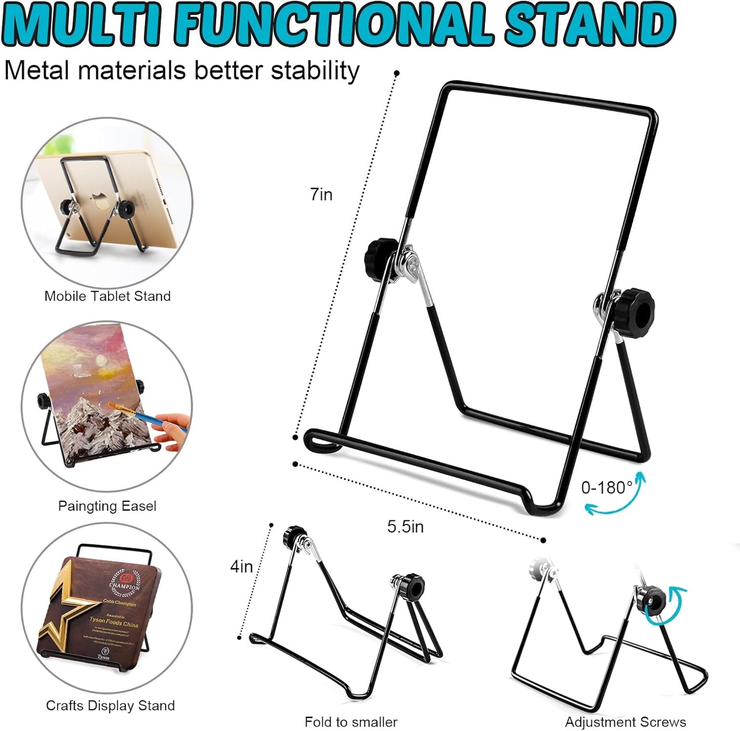 Juego de pintura acrílica para niños | Kit 18 pinturas + 5 paneles de lienzo + 8 pinceles + Caballete de mesa