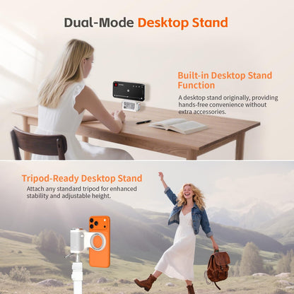 Accesorio para filmar | UGC | Compatible con iOS17 e iOS18 | Agarre magnético | Control remoto