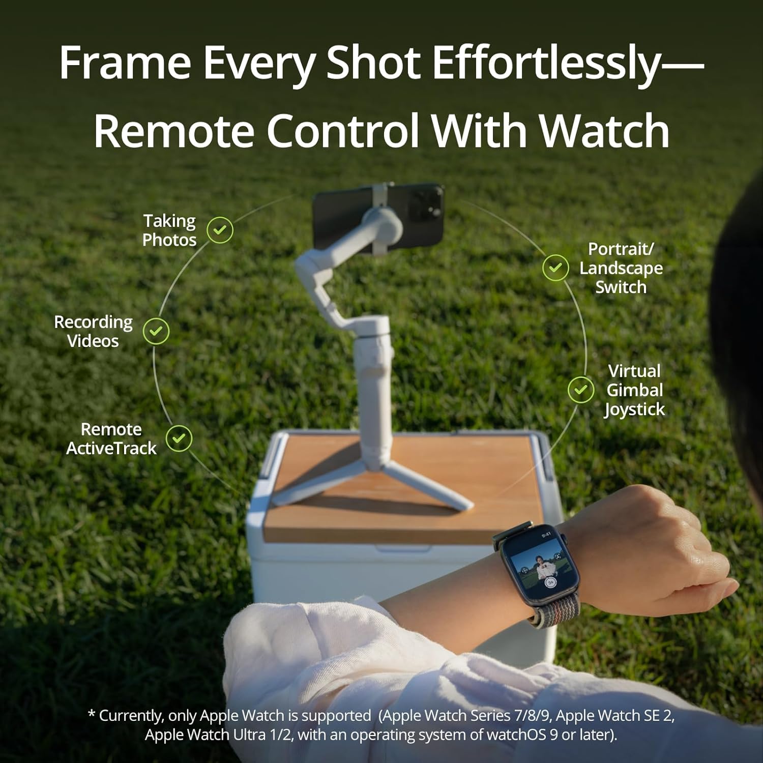 DJI Osmo Mobile 6 Estabilizador Gimbal para Smartphone – 3 Ejes, Seguimiento Inteligente, Palo Extensible Integrado, Control desde Smartwatch, Portátil y Plegable – Slate Gray