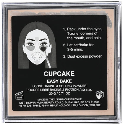 Polvos sueltos para acabado y fijado de maquillaje  - HUDA BEAUTY Easy Bake