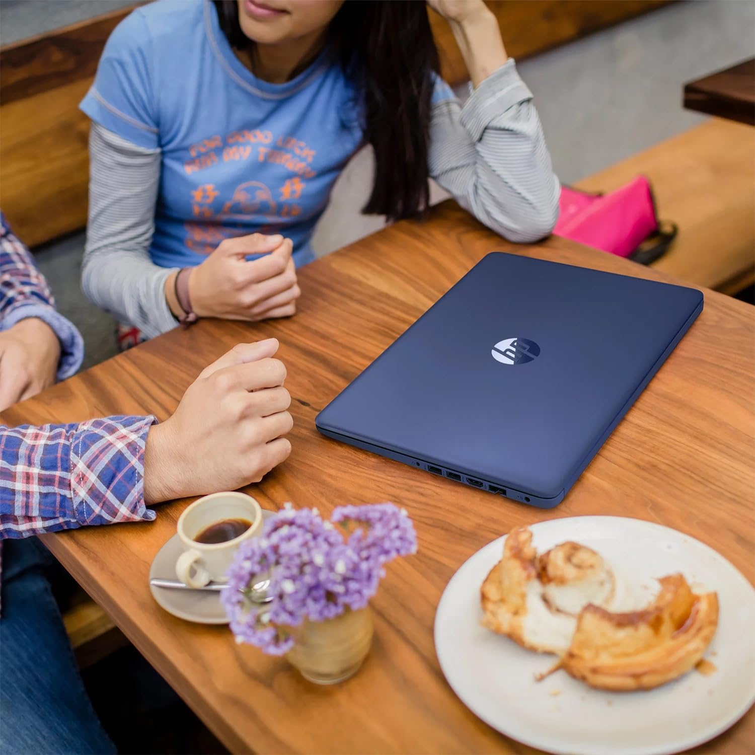Laptop Azul pantalla HD de 14 pulgadas | 16 GB de RAM | 64 GB eMMC | Intel Quad-Core N4120 | Cámara web | Windows 11 Home