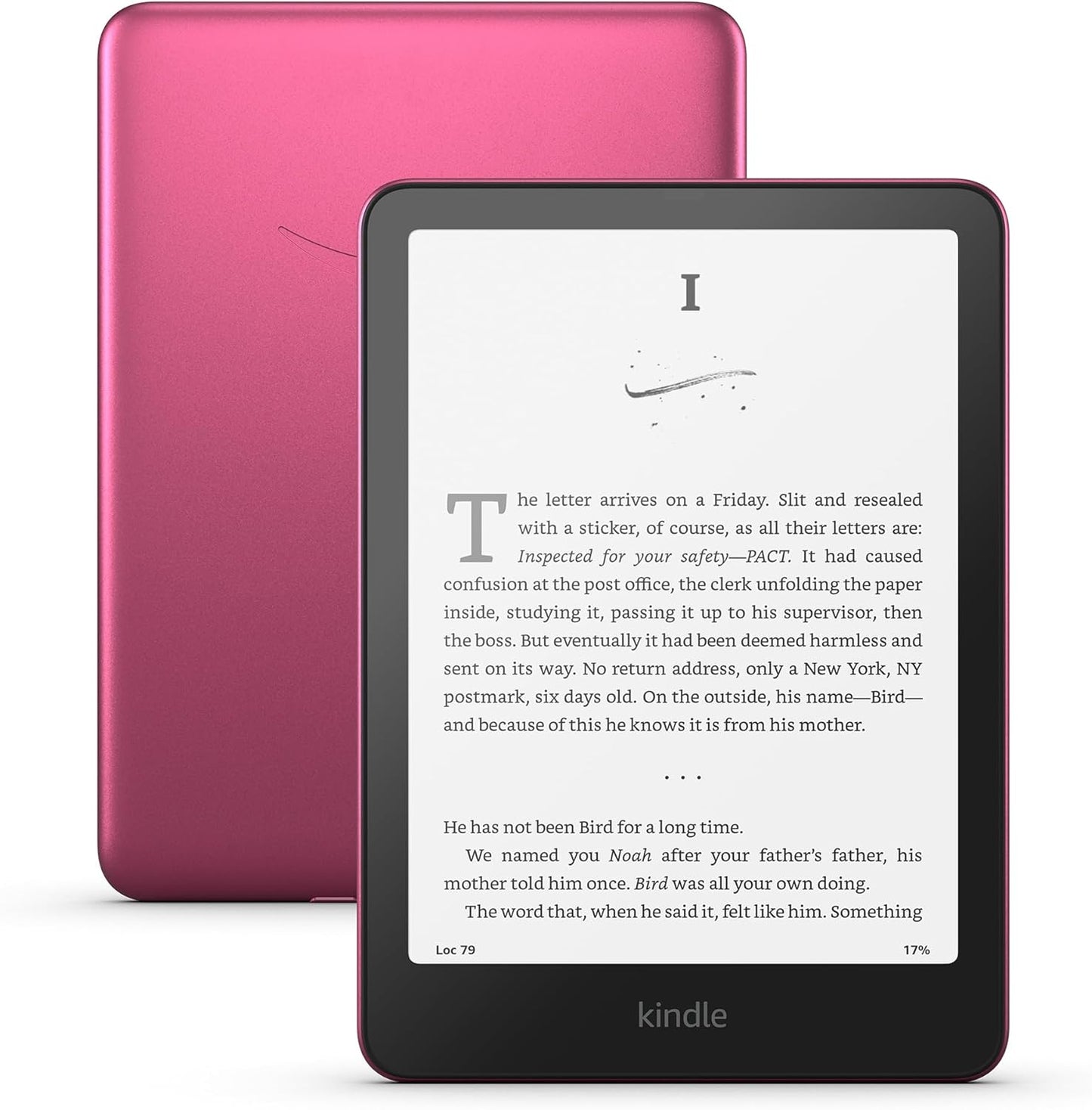 Amazon Kindle Paperwhite Signature Edition | 32 GB | Carga inalámbrica | Color: Frambuesa metalizado