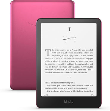 Amazon Kindle Paperwhite Signature Edition | 32 GB | Carga inalámbrica | Color: Frambuesa metalizado
