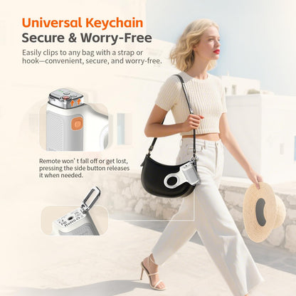 Accesorio para filmar | UGC | Compatible con iOS17 e iOS18 | Agarre magnético | Control remoto