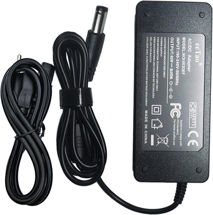 Adaptador de repuesto de 42V 1.5A AC/DC - Cargador compatible con Meepo Mini5 ‎- Monopatín eléctrico 42V - Cable de alimentación