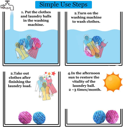 Juego de bolas de lavandería | Ecológica