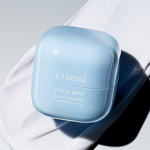 LANEIGE Crema hidratante con Ácido Hialurónico Azul, Escualano y Ceramidas – Refuerza la Barrera de la Piel – 50 ml