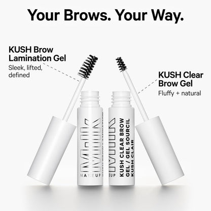 Milk Makeup KUSH Brow Lamination Gel Transparente | Gel Fijador de Cejas que Levanta, Moldea y Define hasta 8 hs | Vegano y Cruelty-Free