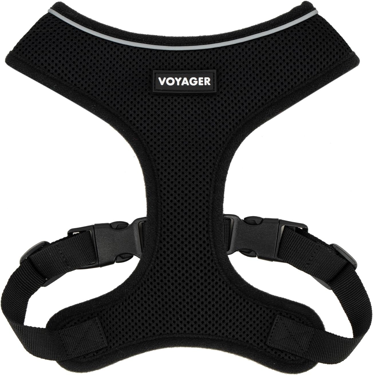 Arnés Voyager Aerolite Best Pet Supplies | No Pull, Reflectivo y Transpirable | Ajustable y Duradero | Beige XS
