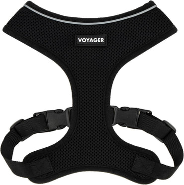 Arnés Voyager Aerolite Best Pet Supplies | No Pull, Reflectivo y Transpirable | Ajustable y Duradero | Beige XS