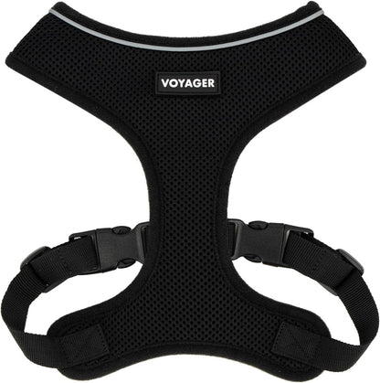 Arnés Voyager Aerolite Best Pet Supplies | No Pull, Reflectivo y Transpirable | Ajustable y Duradero | Beige XS
