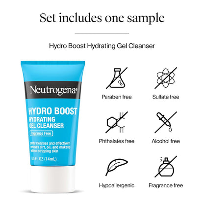 Neutrogena Crema hidratante facial Rapid Tone Repair Retinol + vitamina C, corrector de manchas oscuras, crema facial antienvejecimiento para un tono uniforme, 1.7 onzas + limpiador facial Hydro Boost