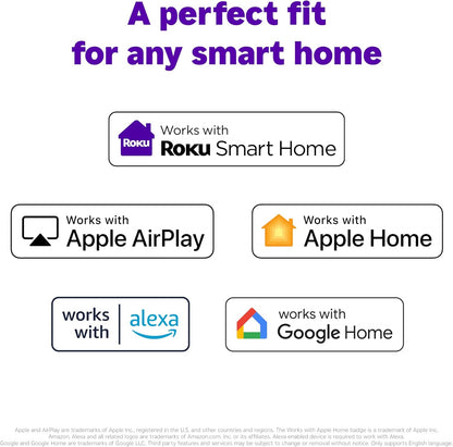 Roku Ultra – Reproductor de Streaming 4K HDR10+ con Dolby Vision & Atmos, Wi-Fi 6 y Bluetooth – Control Remoto Pro Recargable con Botones Retroiluminados – TV en Vivo y Contenido Gratis
