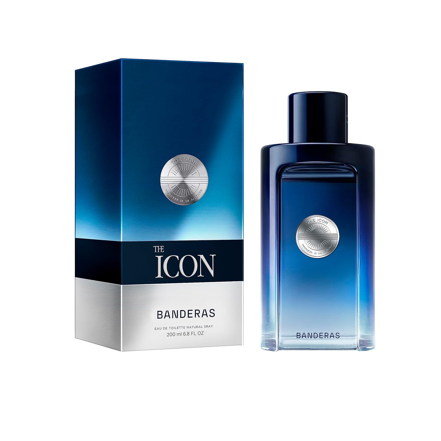 Antonio Banderas The Icon Eau de Parfum Hombre 1.7 Oz | Perfume Masculino Elegante, Amaderado y Duradero