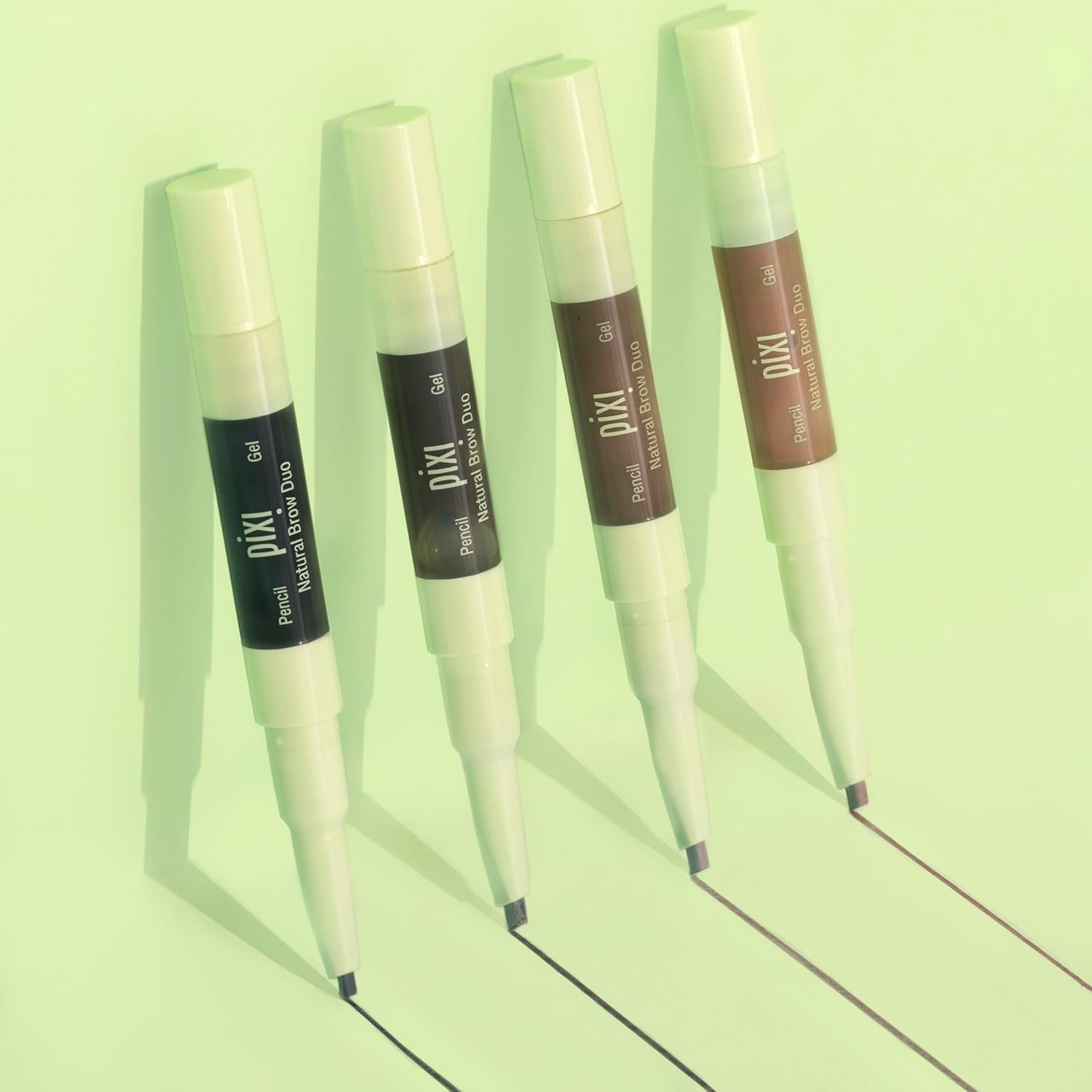 Pixi Natural Brow Duo – Lápiz y Gel para Cejas (Natural Brown) 0.2 oz