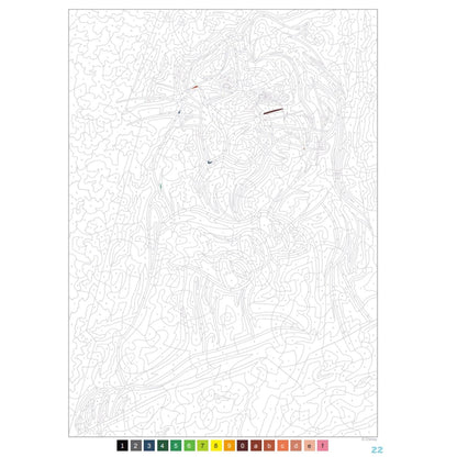 Dibujos para colorear de Disney Mystery | Edición: Villanos | Arteterapia | Idioma: Francés