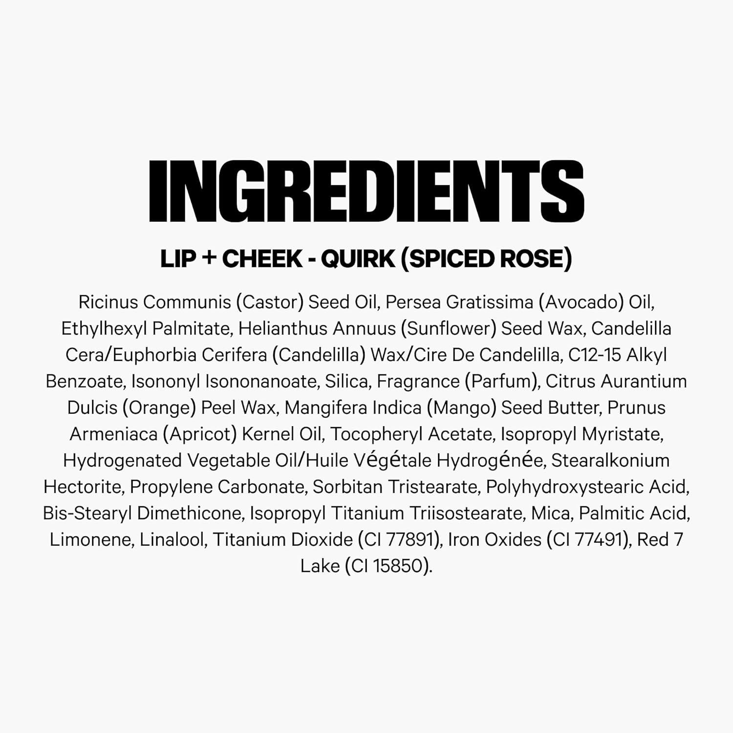 Milk Makeup Lip + Cheek Stick | Rubor en Crema Multiuso para Labios y Mejillas | Hidratante con Manteca de Mango, Aceite de Palta y Albaricoque – Vegano y Cruelty-Free