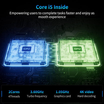 Laptop BWPED Core i5 de 15.3" | 24 GB + 512 GB