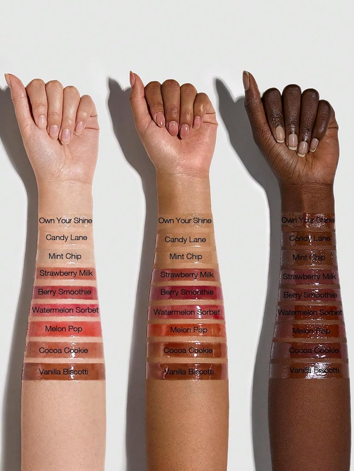 Brillo de labios hidratante | Larga duración | Impermeable | Para rellenar labios | Color Berry Smoothie