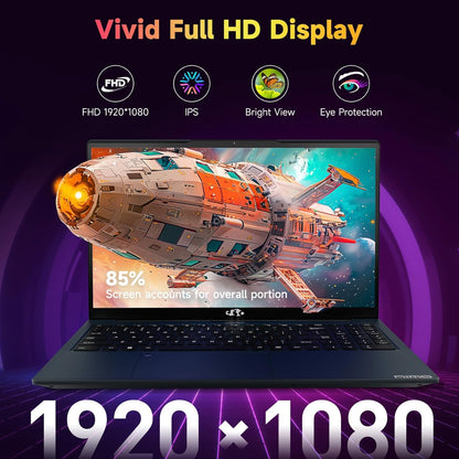 Laptop 15.6" FHD NIMO | AMD Ryzen 5 3500U | 32GB RAM | 1TB SSD | Teclado Retroiluminado | Huella Digital | Cargador Rápido 65W | Windows 11 | 2 Años Garantía