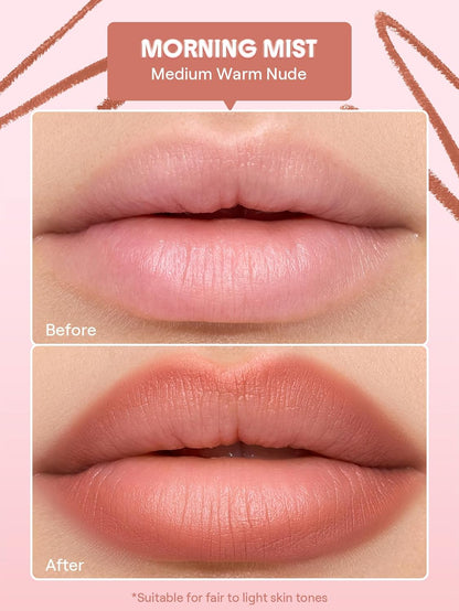 Lip Liner de larga duración | Vegano y libre de crueldad animal | Color:  Morning Mist