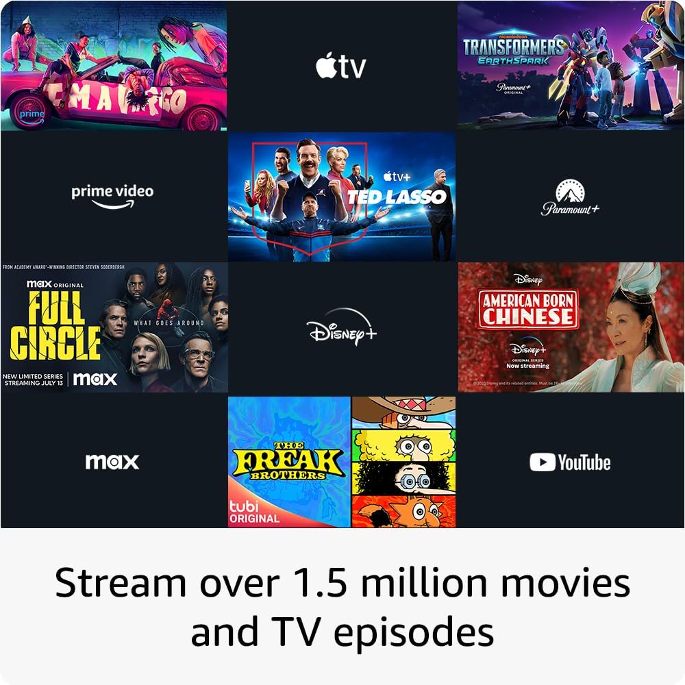Amazon Fire TV Stick | Full HD Streaming, Alexa Voice Remote con Control de TV, Dolby Atmos, Free & Live TV