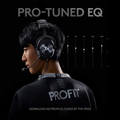 Logitech G Pro X – Auriculares Gaming con Cable de Alto Rendimiento