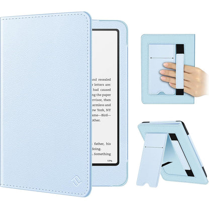 Fintie Case for 7"/6.8" Kindle Paperwhite(12Th/11Th Generation-2024/2021) and Kindle Colorsoft Signature Edition -Slim Foldable Stand Cover Auto Wake/Sleep for Paperwhite 2024, Jade