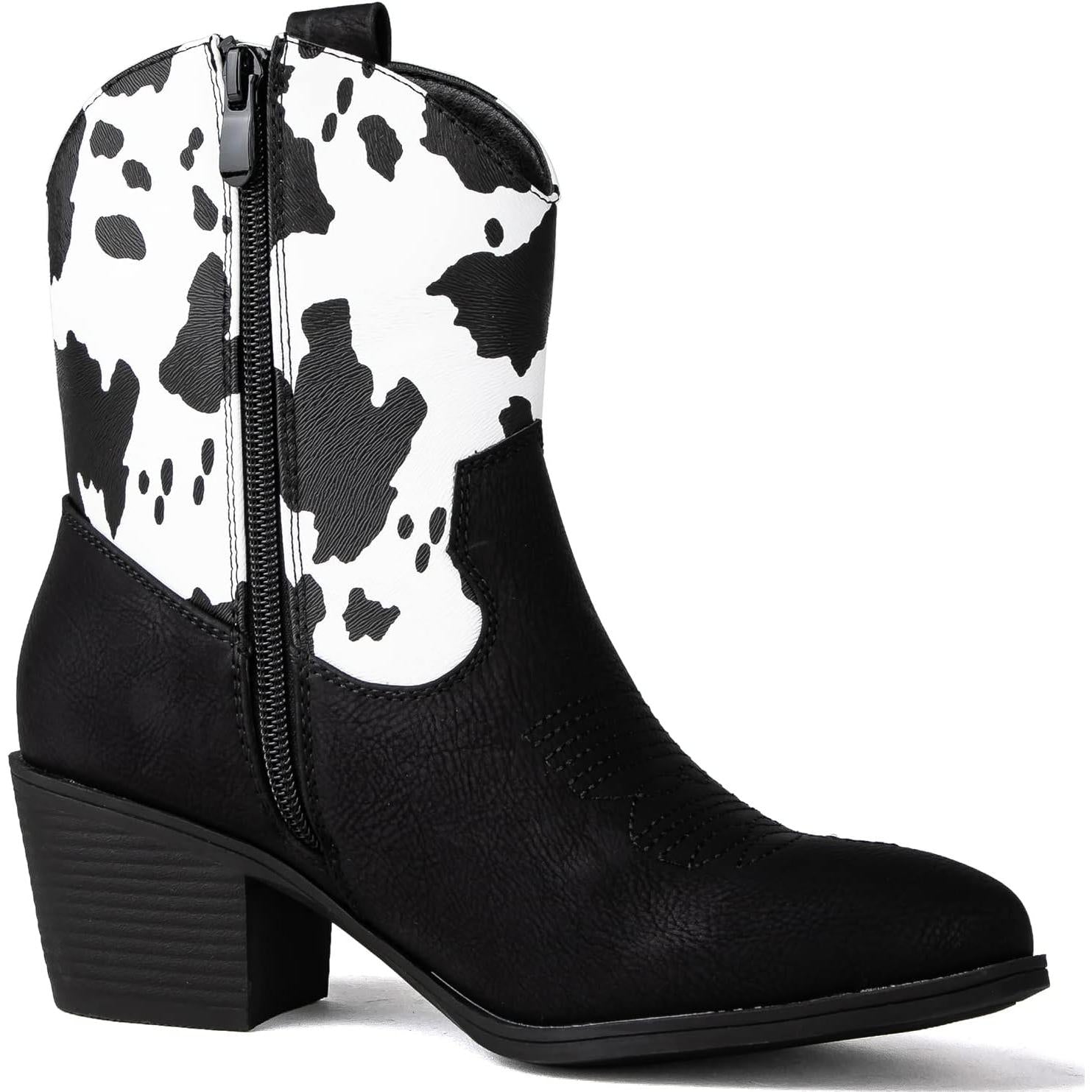 Botas de taco bajo para mujer | Estilo vaquero | Ideales para conciertos