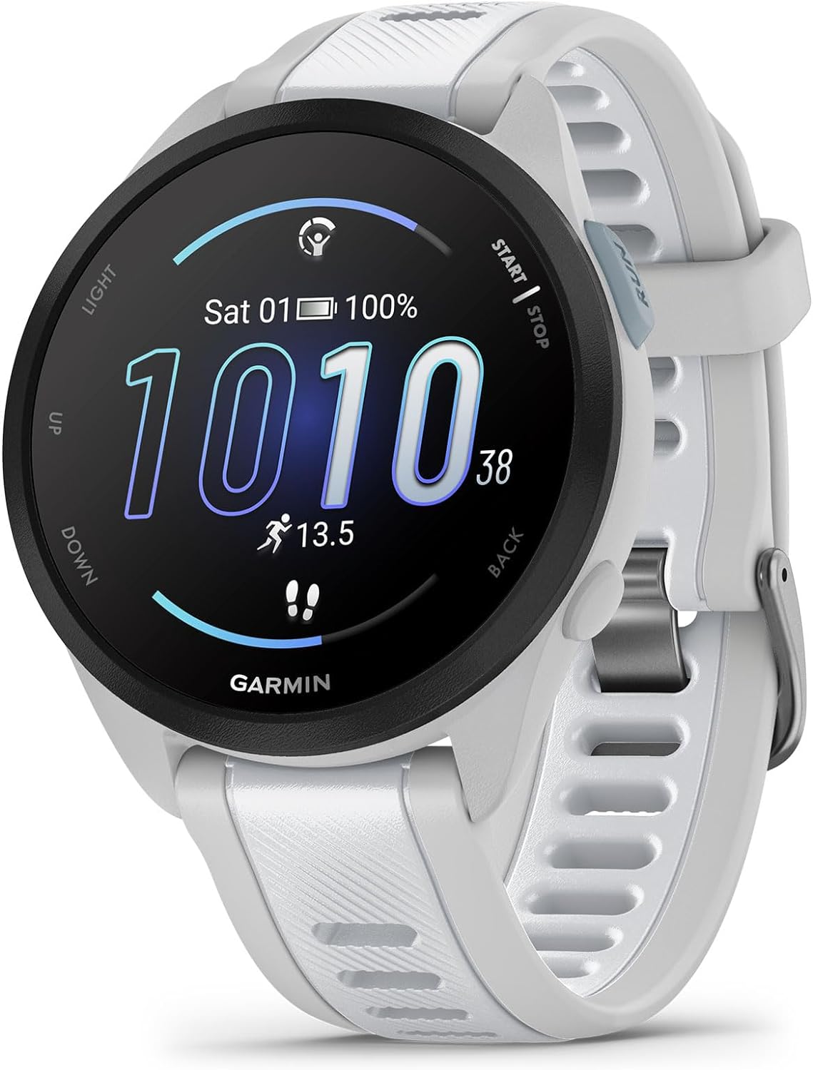 Garmin Forerunner 165 Smartwatch Running – AMOLED, GPS, Ritmo & Frecuencia Cardíaca, Entrenamiento y Recuperación 
