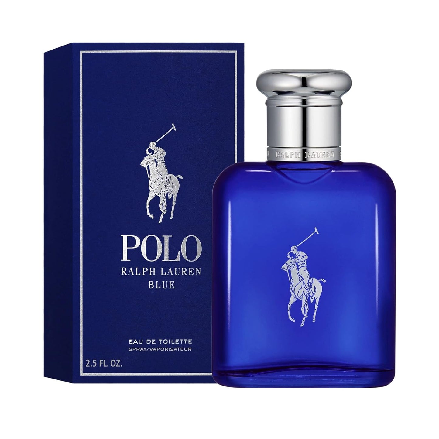 Polo Blue Eau de Toilette Hombre | Colonia Masculina Fresca & Acuática con Cítricos, Salvia y Gamuza – Intensidad Media