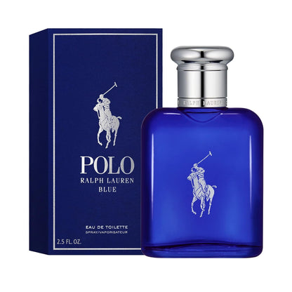 Polo Blue Eau de Toilette Hombre | Colonia Masculina Fresca & Acuática con Cítricos, Salvia y Gamuza – Intensidad Media