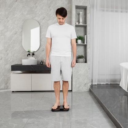 Báscula Digital de Baño – Precisión 0.05 lb, Pantalla LED Brillante, 180 kg/400 lb de Capacidad, Tecnología de Verificación de Peso, Diseño Seguro Antideslizante