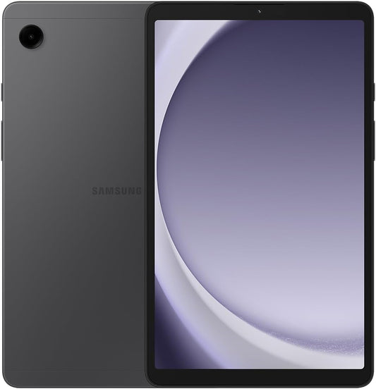 Samsung Galaxy Tab A9 (SM-X110) – Tablet Wi-Fi 8.7”, 64GB Almacenamiento, 4GB RAM, Batería 5100mAh, Doble Parlante, Expandible hasta 1TB, Gris – Versión Internacional + Cargador 15W