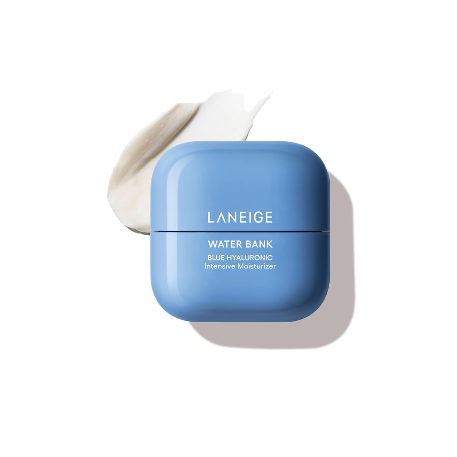 LANEIGE Crema hidratante de agua con Acido hialurónico intensivo con Peptidos + Escualano: piel propensa al eczema, refuerzo de barreras, nutrición, sequedad