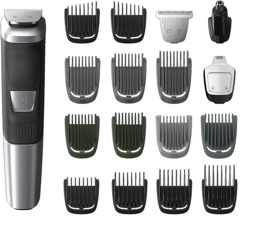 Philips Norelco Multigroom Series 5000 (MG5750/49) | 18 en 1 para Barba, Cabello y Cuerpo – Sin aceite